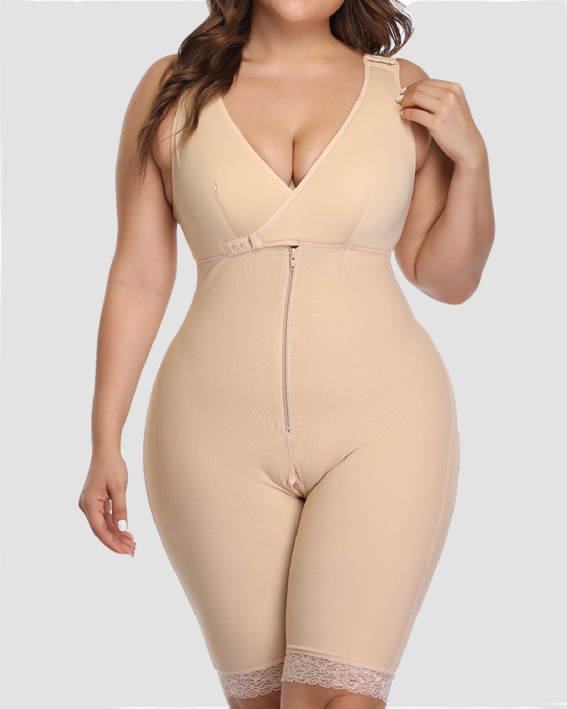 Fajas Colombianas Thigh Slimmer Corset Plus Size BBL Full Body Shapewear