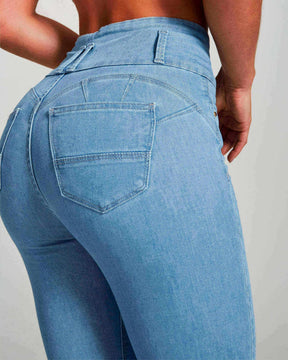 High Waist Skinny Stretch Shaping Butt lift Jeans