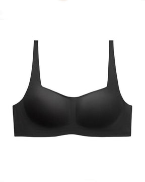 Seamless Square Collar Tube Top Jelly Bra Push up Wireless Soft Support Underwear