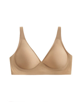 Sexy Seamless Deep V Soft Support Comfort Minimizer Bra